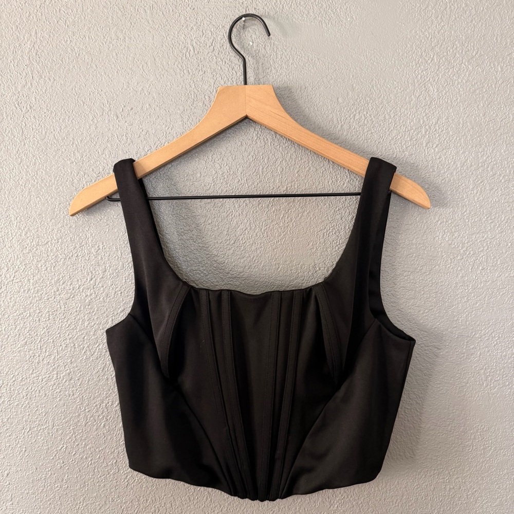 Elegant Black Sleeveless Top